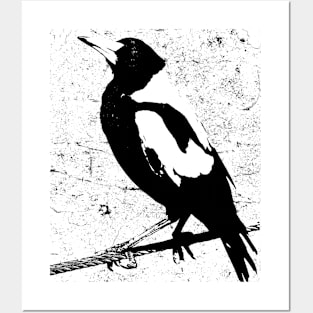 Magpie Posters and Art